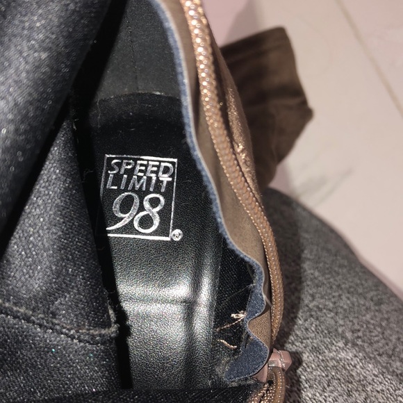 Suede Thigh High Boots - Picture 5 of 5